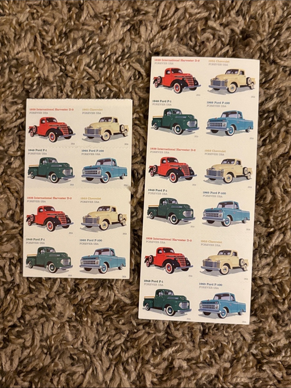 USPS Forever Stamps Vintage Pickup Trucks 28 count New 2015